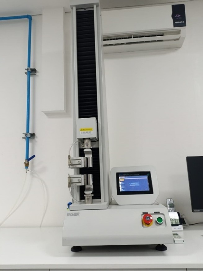 Universal testing machine GBD-2 Electronic Tensile Tester.